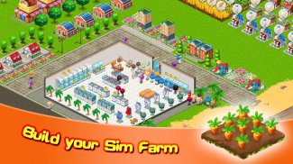 Sim Farm - Build Township screenshot 0