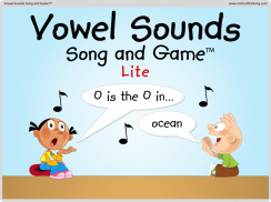 Vowel Sounds Song and Game™ (Lite) screenshot 0