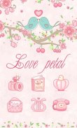 (FREE) Love Petal 2 In 1 Theme screenshot 1