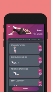 Abs Workout For Women |  At Home & Equipment Free screenshot 2