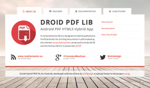 PDFDroid API for Hybrid Apps screenshot 0