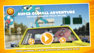 Super Gumball Driving Game screenshot 1