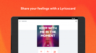 Musixmatch Lyrics screenshot 1