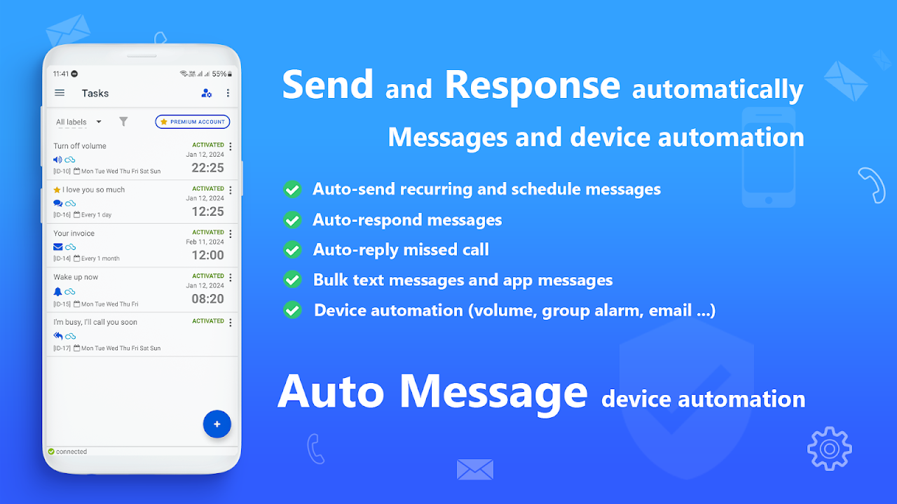 AUTO MESSAGE ответит отправить - Загрузить APK для Android | Aptoide