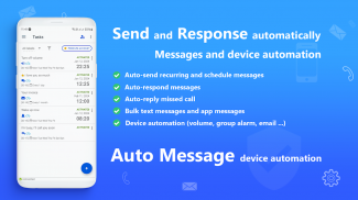 AUTO MESSAGE invia rispond sms screenshot 4