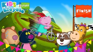 Hippo Bicycle: Kids Racing screenshot 7