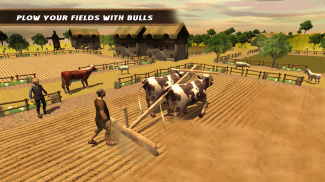 Expert Village Farmer Simulator: Bull Farming Game screenshot 0