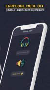Earphone Mode Off Speaker On screenshot 4