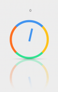 Crazy Wheel Simple – Match Color Spinning Circle screenshot 1