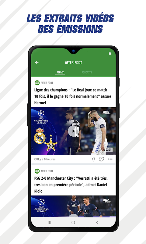 RMC Sport News, foot & ufc APK (Android App) - Baixar Grátis