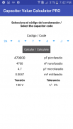 Capacitor Value Calculator PRO screenshot 0