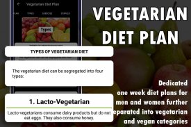 Vegetarian Diet Plan screenshot 4