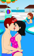 Casual Swimming Pool Kissing screenshot 3