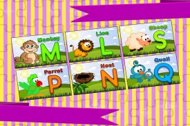 ABC Alfabeto dei bambini Jigs screenshot 3