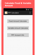 PPF Calculator screenshot 3