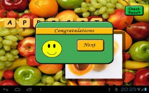 Fruit Scrabbling Free screenshot 2