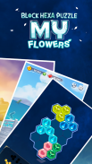 Block Hexa Puzzle: My Flower screenshot 0