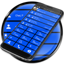 Dialer theme Cards Cobalt