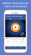 Video Downloader for Facebook screenshot 1