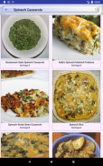 ﻿Spinach Recipes: Spinach salad, Spinach quiche screenshot 3