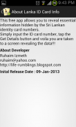 Lanka ID Card Info v3 screenshot 3