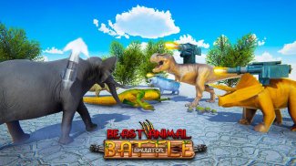 Simulador de batalla del Reino Animal bestia screenshot 5