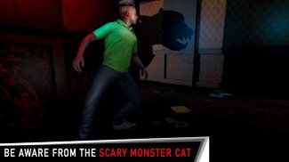 Scary cat horror cartoon house screenshot 1