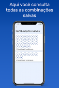 Combinação de números screenshot 2