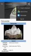 Minerals guide screenshot 2
