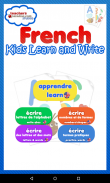 French for Kids Learn & Write screenshot 0