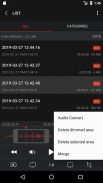 Máy thu âm - Awesome voice Recorder X screenshot 5