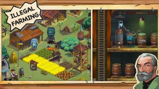 Bootleggers: Illegal Farm - Moonshine Mafia Game screenshot 0