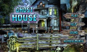 # 106 Hidden Objects Games Free New - Ghost House screenshot 1
