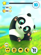 Pu - 熊猫虚拟宠物和寵愛可爱游戏的孩子 screenshot 5