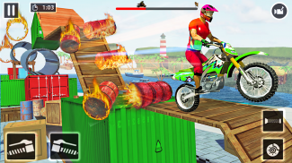 Tricky Motorbike Stunt Game screenshot 2