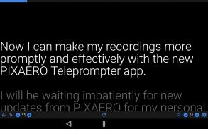 PIXAERO Teleprompter (Beta) screenshot 6