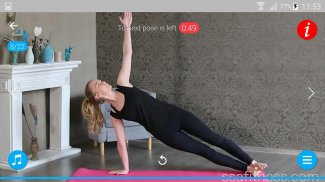 Daily Yoga Poses & Asanas for Ab & Slim Waist screenshot 0