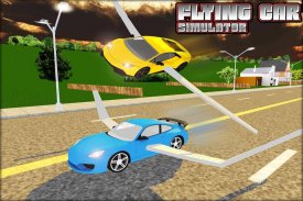 Fliegen Jet Car Simulator 3D screenshot 3