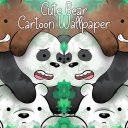 Cute Bear Cartoon Wallpaper HD