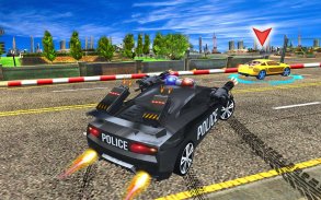 警察 高速公路 追 在 市 -  犯罪 赛跑 游戏 screenshot 3