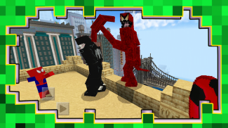 Homem-Aranha Minecraft Jogo screenshot 3