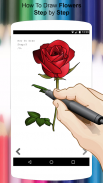 How To Draw Flowers: Drawing Step by Step screenshot 1