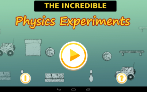 Physik Experimente spiel screenshot 0