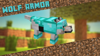 Wolf Armor for MCPE screenshot 0