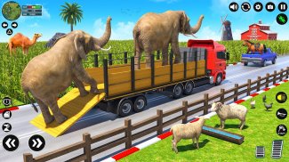 Animal Transport Truck Driving screenshot 4