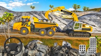 Sand Excavator Crane Simulator:Heavy Construction screenshot 1