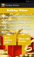 Birthday Wishes screenshot 1