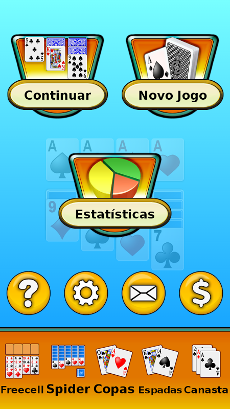 Paciência ♥️♠️♦️♣️ Jogo Clássico de Cartas Casual Grátis Offline 2022  Wordel Simples para Kindle Fire quebra cabeça cérebro passa tempo puzzle  raciocínio zen sem wifi kakuro ases espadas aranha  top::Appstore for Android