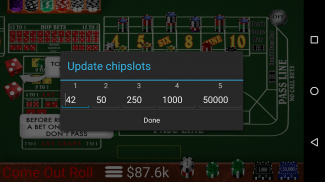 Craps Trainer Free screenshot 6