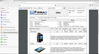 Firmao.net CRM screenshot 2